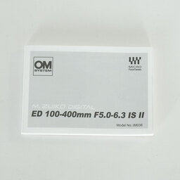 OM SYSTEM M.ZUIKO DIGITAL ED 100-400mm F5.0-6.3 IS II