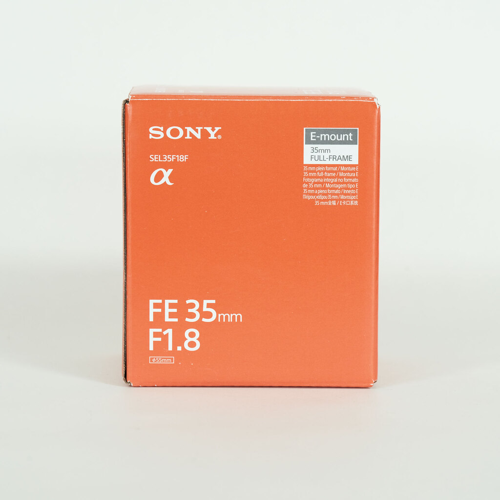 SONY FE 35mm F1.8 SEL35F18F SONY FE 35mm F1.8 SEL35F18F