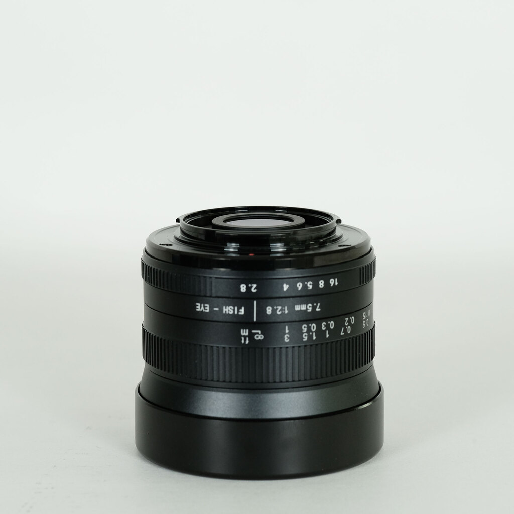 七工匠 7Artisans 7.5mm F2.8 Fish-eye II (フジフイルムX用) ブラック