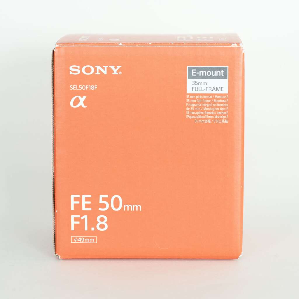 SONY FE 50mm F1.8 SEL50F18F SONY FE 50mm F1.8 SEL50F18F