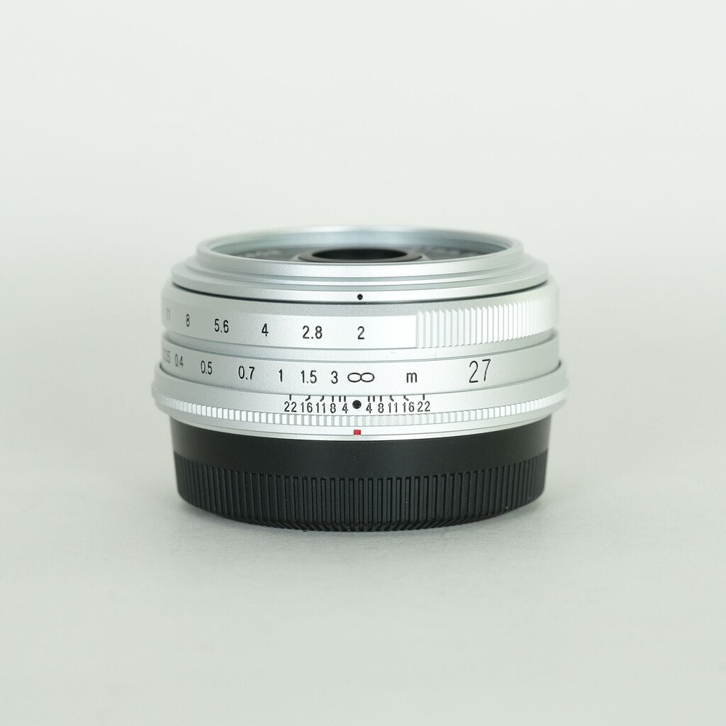 Voigtlander ULTRON 27mm F2 X-mount(フジフイルムX用) シルバー Voigtlander ULTRON 27mm F2 X-mount(フジフイルムX用) シルバー