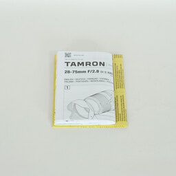 TAMRON 28-75mm F/2.8 Di III RXD (Model A036) [ソニーE用]