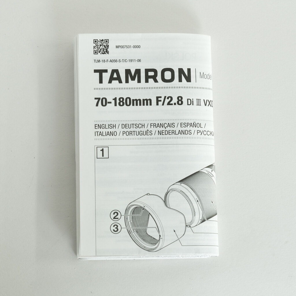 TAMRON 70-180mm F/2.8 Di III VXD (Model A056) [ ソニーE用 ]