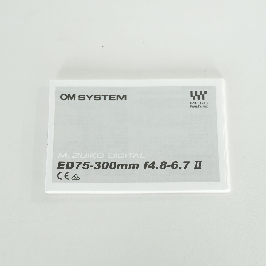 OLYMPUS M.ZUIKO DIGITAL ED 75-300mm F4.8-6.7 II OLYMPUS M.ZUIKO DIGITAL ED 75-300mm F4.8-6.7 II
