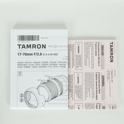 TAMRON 17-70mm F/2.8 Di III-A VC RXD (Model B070) [ソニーE用]