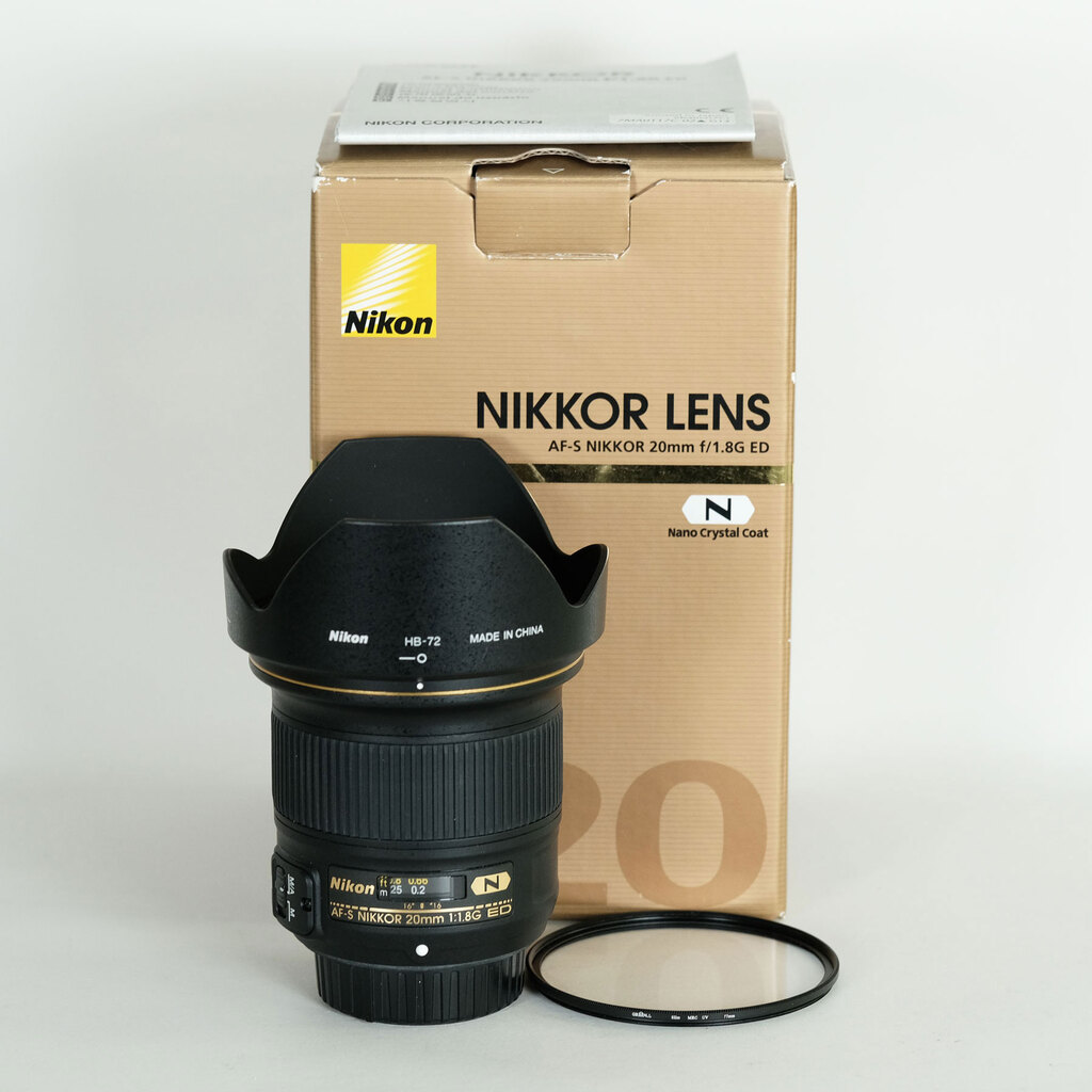 Nikon AF-S NIKKOR 20mm f/1.8G ED Nikon AF-S NIKKOR 20mm f/1.8G ED