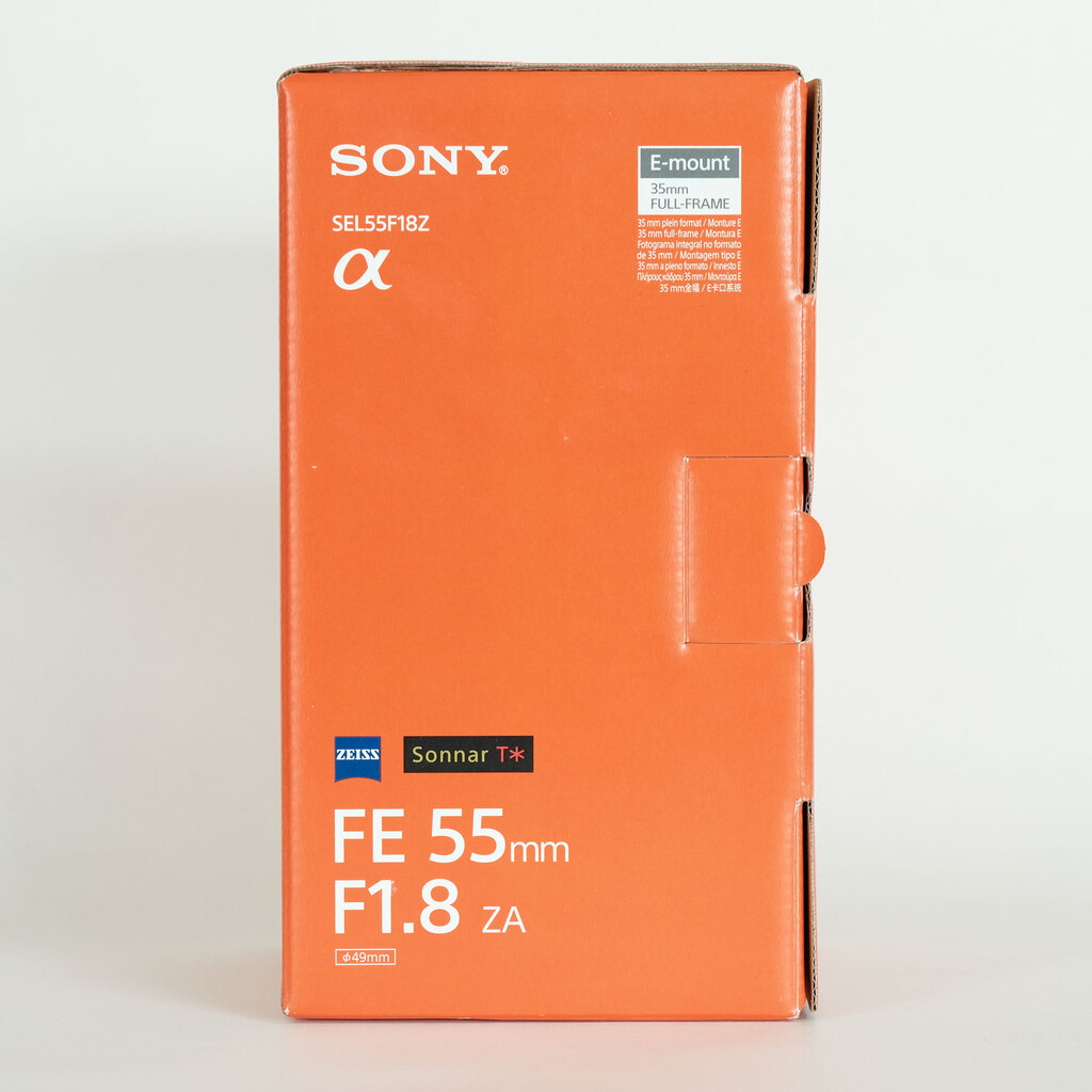 SONY Sonnar T* FE 55mm F1.8 ZA SEL55F18Z SONY Sonnar T* FE 55mm F1.8 ZA SEL55F18Z