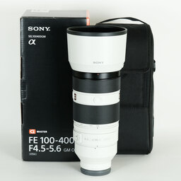 SONY FE 100-400mm F4.5-5.6 GM OSS SEL100400GM