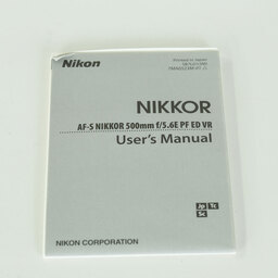 Nikon AF-S NIKKOR 500mm f/5.6E PF ED VR Nikon AF-S NIKKOR 500mm f/5.6E PF ED VR