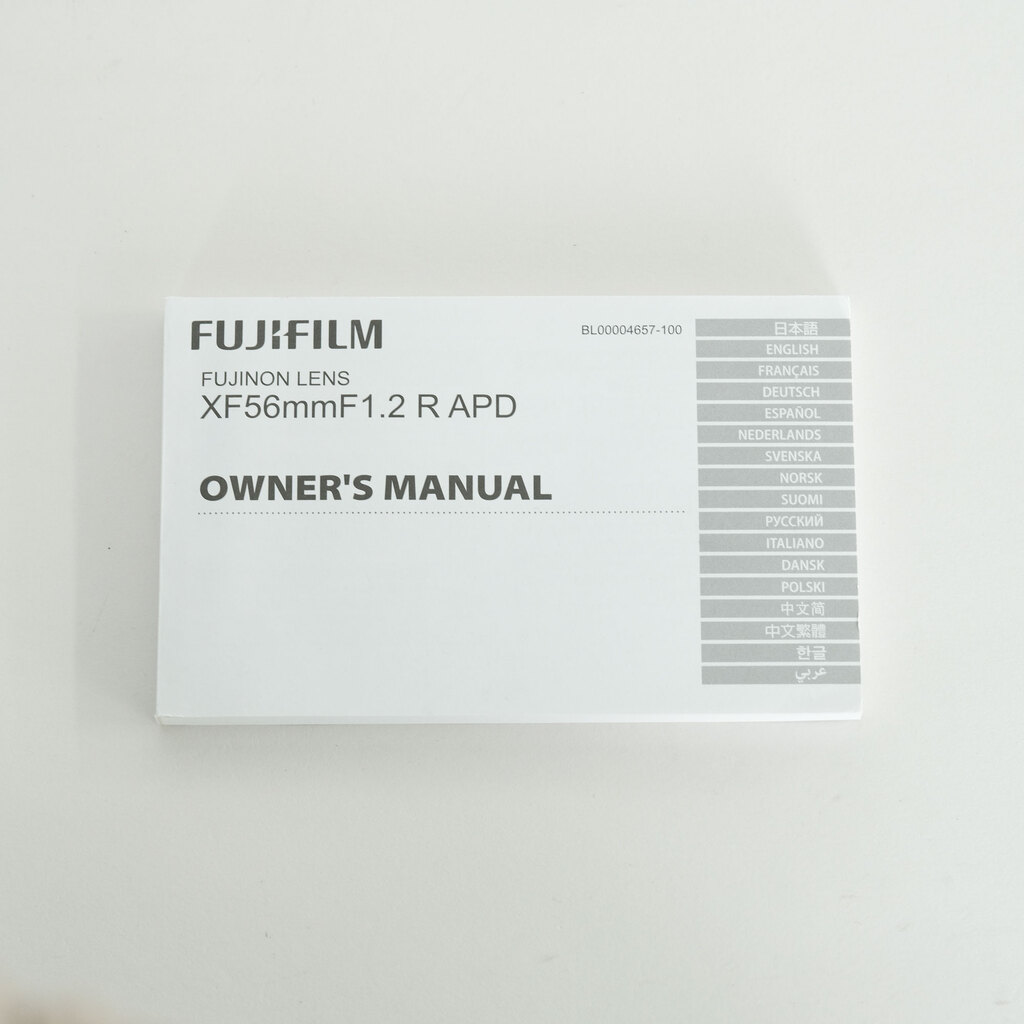 FUJIFILM XF56mmF1.2 R APD FUJIFILM XF56mmF1.2 R APD
