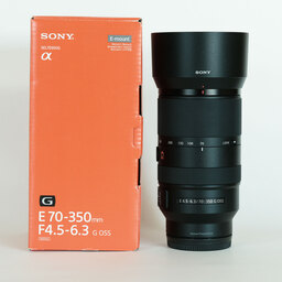 SONY E 70-350mm F4.5-6.3 OSS SEL70350G SONY E 70-350mm F4.5-6.3 OSS SEL70350G