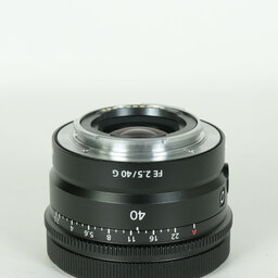 SONY FE 40mm F2.5 G SEL40F25G