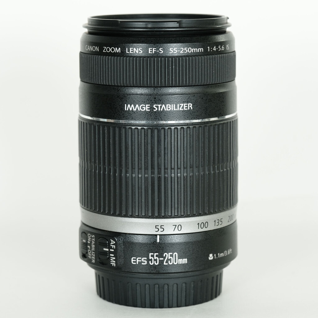 動作確認のみ　未使用　EF-S55-250mm F4-5.6 IS STM Canon EF-S55-250mm F4-5.6 IS STM｜新品通販フジヤカメラ
