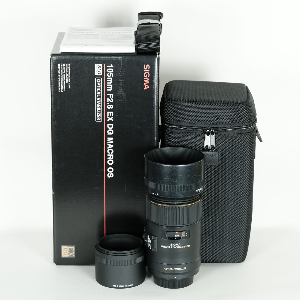 SIGMA MACRO 105mm F2.8 EX DG OS HSM [ニコンF用]
