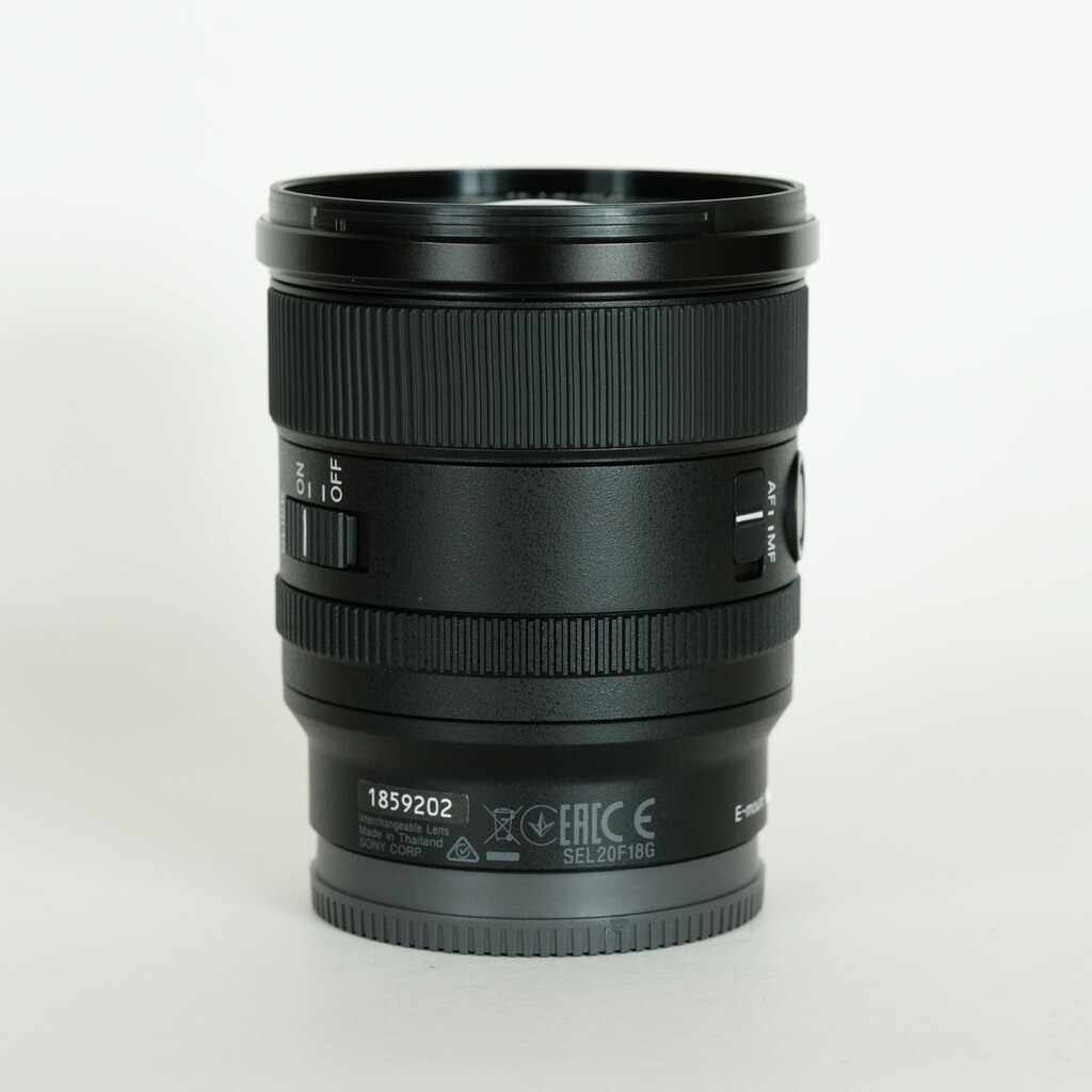 SONY FE 20mm F1.8 G SEL20F18G SONY FE 20mm F1.8 G SEL20F18G