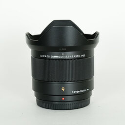 Panasonic LEICA DG SUMMILUX 9mm / F1.7 ASPH. Panasonic LEICA DG SUMMILUX 9mm / F1.7 ASPH.