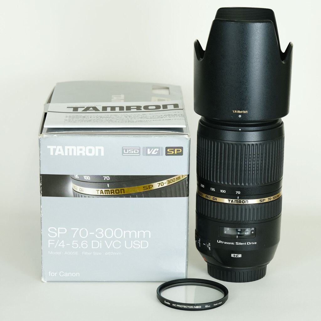 TAMRON SP 70-300mm F4-5.6 Di VC USD/Model A005E(キヤノンEF用) TAMRON SP 70-300mm F4-5.6 Di VC USD/Model A005E(キヤノンEF用)
