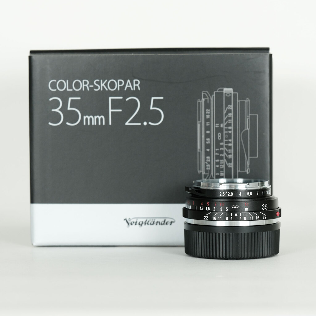 新品未開封　COLOR-SKOPAR 35mm F2.5 PII  vm Voigtlander Color-Skopar 35mm f/2.5 PII [VMマウント