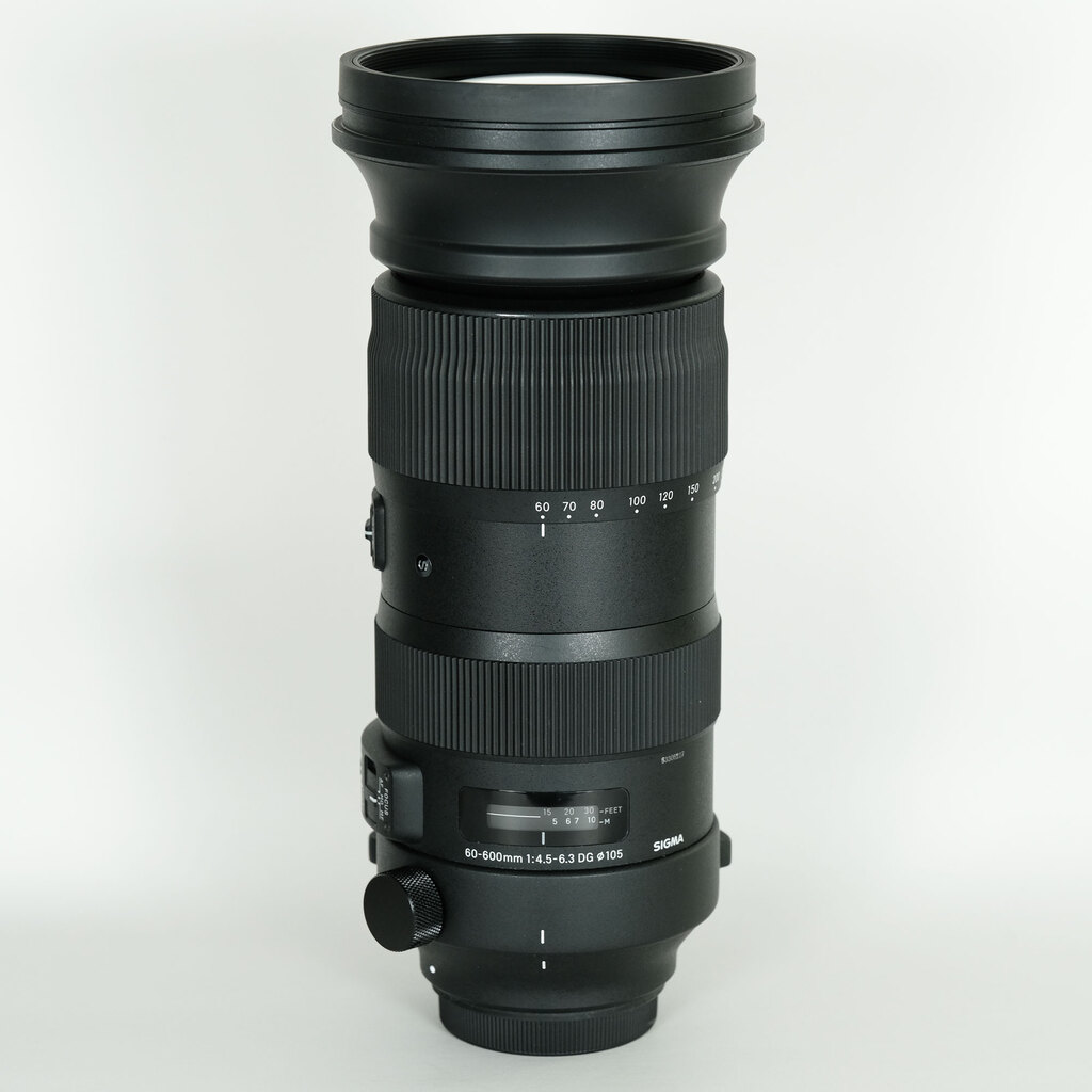 訳アリ品！シグマ60-600F4.5-6.3 DG OS HSM sports レンタル] シグマ 60-600mm F4.5-6.3 DG OS HSM Sports 望遠