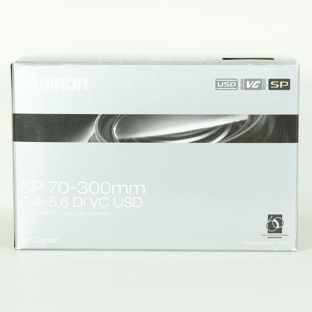 TAMRON SP 70-300mm F4-5.6 Di VC USD/Model A005E(キヤノンEF用) TAMRON SP 70-300mm F4-5.6 Di VC USD/Model A005E(キヤノンEF用)
