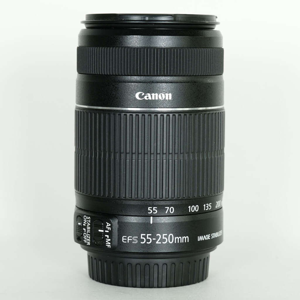 EF-S55-250mm F4-5.6 IS ⅡCANON 一眼レフレンズ#1 EF-S55-250mm F4-5.6 IS - キヤノンカメラミュージアム