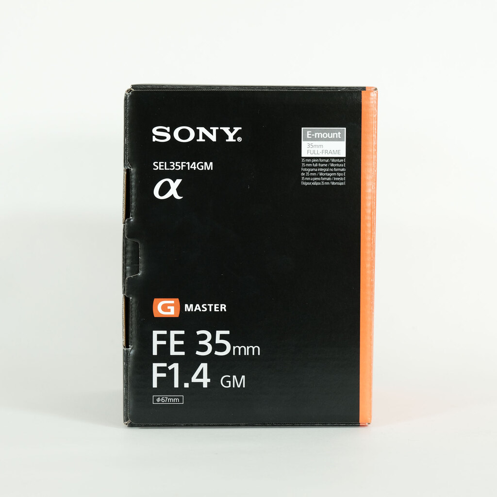SONY FE 35mm F1.4 GM SEL35F14GM SONY FE 35mm F1.4 GM SEL35F14GM